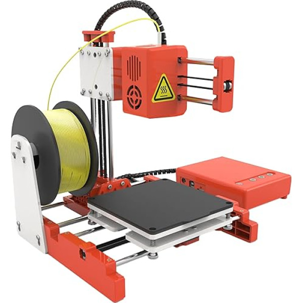 3D printeris ar magnētisko noņemamo drukāšanas virsmu, augstas precizitātes 3D printera sprausla, ātras montāžas komplekts, ātras montāžas komplekts printerim