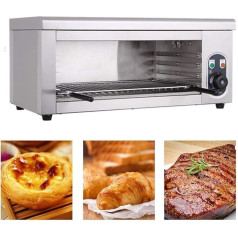 SaeYz Kommerzieller 2000-W-Käseschmelzer, Broiler-Aufsatzgrill, elektrischer Cheesemelter-Broiler, wandmontierter Käse-Broiler-BBQ-Theke for Restaurantküche 122-572 °F