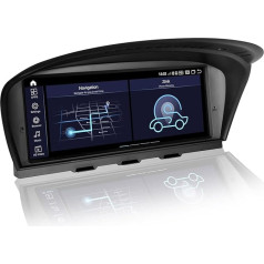 PEMP Android 13 Radio 8,8 collu IPS Touch Screen Qualcomm Android Car Play priekšējais bloks BMW E60 E90 CCC (2005-2012) (Android13 4+64 CCC)