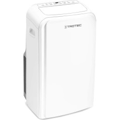 TROTEC mobilais gaisa kondicionieris PAC 3000 X A+ - dzesēšana, ventilācija, gaisa mitrināšana 3-in-1 - 2,9 kW, 10 000 BTU/h, 3 ventilācijas līmeņi, nakts režīms, tālvadības pults, taimeris