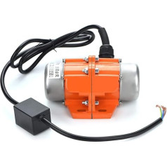 1 x Elektromotors, elektriskais vibrācijas motors, vibrācijas motors Elektrisks vibrācijas motors 30 W-100 W 1/3 fāzes asinhronais vibrācijas motors mehāniskajām ierīcēm (1 fāze 30 W)