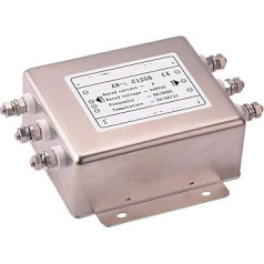 380V/440V/40A, trīsfāzu tīkla filtrs AN-40C12GB/ET-40C12G30B(AN-50C12GB 50A)