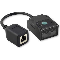 Posunitech Ms430 Mrz kodu nolasītājs Mini rokas USB svītrkodu nolasītājs 2D Qr USB svītrkodu nolasītājs veikaliem, POS, biļetēm, mazumtirdzniecībai