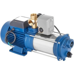 2200W 4000L/H Kreiselpumpe Gartenpumpe Wasserpumpe 2850 U/minCentrbēdzes strūklu sūknis Hauswasserwerk, mit Schalter, Edelstahlgehäuse IP44 (2200W)