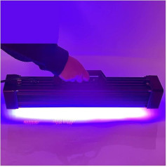 BINGNU Bar führte UV-GEL-Härtungslampe Hochleistungs-Ultraviolett-Schwarzlicht-Öldruckmaschine Glastintenfarbe Siebdruck für SLA/DLP/LCD-3D-Druck