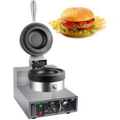 Kommerzielle Elektrische Hamburger-/Waffelpresse, Backmaschine Für Donut-/Eiscreme-/Dessert-/Italien-Eiscreme-Sandwich-Presse, Kommerzieller Krapfenwärmer