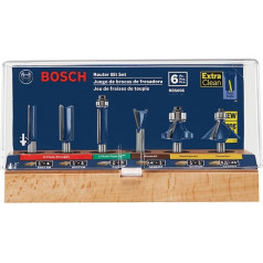 Bosch RA1125 7 gabalu trafaretu vadotņu komplekts frēzmašīnām