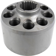 SPINPARTS cilindru bloka rotors, kas ir saderīgs ar Bosch Rexroth A10VO71 R902407689