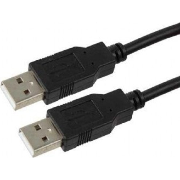 Kabelis ccp-usb2-amam-6 (usb 2.0 tipa a m - usb 2.0 tipa a m; 1,8 m; krāsa melna)