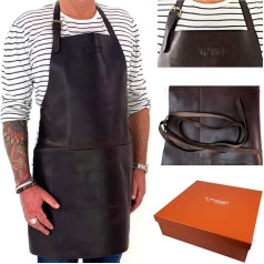 LAGUIOLE en Aubrac Leather Blacksmith Apron Work Apron BBQ Apron Garden Apron Kitchen Apron