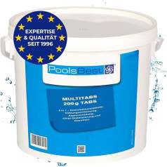 5 Kg Chlorine Multitabs 5 in 1 poolsbest ® 200 g Tablets