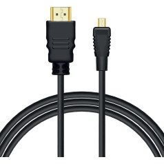 Kabelis hdmi (m) - micro hdmi (m) ar ethernet, 2m, cl-40/m