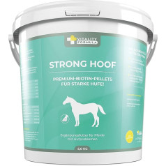 Flex Strong Hoof 5 kg spainis augstākās kvalitātes papildbarības zirgiem | Biotīna granulas ar cinku, varu un vitamīniem uztura bagātinātājiem | Nagu problēmām | Labākai nagu augšanai