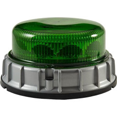 HELLA 2XD 011 557-131 LED rotējošā bākuguns - K-LED 2.0 - 12/24V - zaļa - montāžas - zaļa