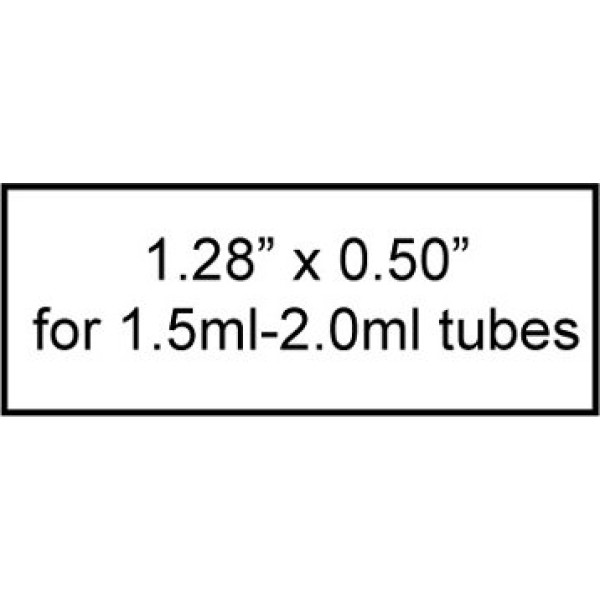 Diversified Biotech Cry/1000 Etiķetes, Cryo Babies, ° C līdz 80 °C, izmēri 33 x 16 mm/1,5 ml mēģenīte