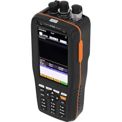 Optisches Zeitbereichs Reflektometer, 4-in-1-OTDR-Tester mit Farbbildschirm, Einfach zu Transportieren, für den Aufbau und die Wartung von FTTx- und Zugangsnetzwerken (EU-Stecker)