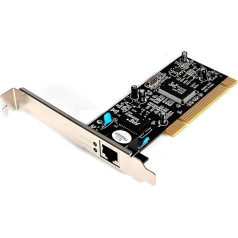 StarTech.com PCI Gigabit Ethernet tīkla karte - 10 / 100 / 1000 Mbit/s - 32 bitu tīkla adapteris inkl. Low Profile Slotblech