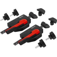 BESSEY WNS-SET-MFT horizontālais vilkšanas spriegotājs daudzfunkcionāliem galdiem, ātra fiksācija, nav jāpaceļ no galda virsmas, 20 mm diametrs, svars 0,81 kg