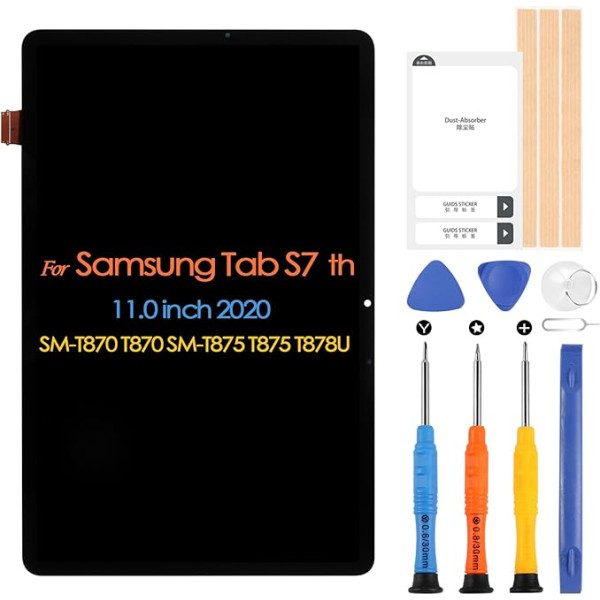 ARSSLY LCD displejs priekš Samsung Galaxy Tab S7 SM-T876B T870 T875 11