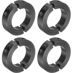 sourcing map 4 x Double Split Clamp Shaft Collar 1-3/8