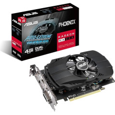 ASUS Phoenix Radeon RX 550 EVO 4GB Gaming Graphics Card GDDR5, PCIe 3.0, 1x DVI, 1x HDMI 2.0b, 1x DisplayPort 1.4, PH-RX550-4G-EVO)