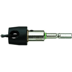 Festool 492524 Centrotec ar izmēģinājuma uzgaļa Countersink un dziļuma ierobežotāju, 3/16 collas (4,5 mm)