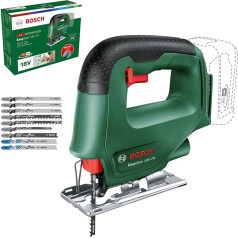 Bosch Home and Garden Bosch EasySaw 18V-70 Cordless Jigsaw (bez akumulatora, 18 V sistēma, 10 x zāģa asmeņi, iepakojumā) - Amazon Edition - Testa cena: (Žurnāls: selbst ist der Mann)