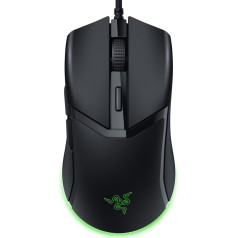 Razer Cobra viegla vadu spēļu pele ar Chroma RGB (57 g, 3. paaudzes optiskās peles slēdži, Chroma apgaismojums ar apakšējo apgaismojumu, precīza sensora regulēšana) Melns