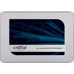 Crucial MX500 1TB 3D NAND SATA 2,5 collu iekšējais SSD, līdz 560 MB/s - CT1000MX500SSD101 (Acronis Edition)