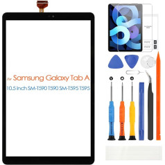 ARSSLY Touchscreen für Samsung Galaxy Tab A 10,5 Zoll SM-T590 T590 SM-T595 T595 Ersatz Digitizer Touchscreen Glasscheibe mit Reparaturwerkzeug