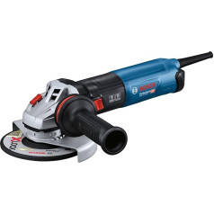 Bosch Professional Winkelschleifer GWS 17-150 S (1.700 Watt, Zusatzhandgriff, Schutzhaube, anklippbare Trennschutzhaube, Staubfilter, Zweilochschlüssel, Aufnahmeflansch, Spannmutter, im Karton)