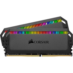 Corsair Dominator Platinum RGB, melns