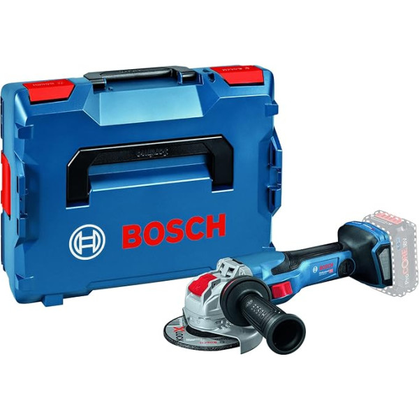 Bosch Professional BITURBO leņķa slīpmašīna GWX 18V-15 C (diska diametrs 125 mm, X-Lock stiprinājums, L-BOXX, Solo)