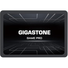 Gigastone Внутренний SSD 256 ГБ SATA III 2,5-дюймовый твердотельный диск Game Pro Скорость чтения до 510 МБ/с 3D NAND SLC Cache 2,5-дюймовый SSD жесткий диск для хранени