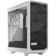 Fractal Design Meshify 2 Compact Lite White TG Clear, FD-C-MEL2C-04