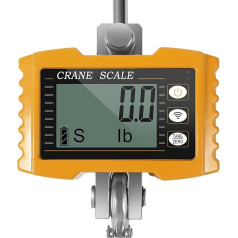 TAITUS Digitale Hängewaage Digitale Kranwaage, schwere 1000 kg, hochpräzise industrielle elektronische Kranwaage, die als intelligentes Wiegewerkzeug verwendet Wird