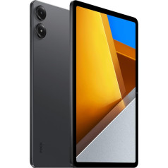 Xiaomi Poco Pad planšetdators 12,1 collas, 8GB RAM + 256GB ROM, 2024 Android planšetdators WiFi Pad, 1600 x 2560 izšķirtspēja, 120 Hz displejs, 10000 mAh akumulators, 33 W ātrā uzlāde (pelēks)