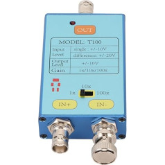 CCYLEZ osciloskopa diferenciālās zondes galva, 1X 10X 100X, USB 3.0, osciloskopa zondes komplekta piederumi, shēmas testēšanai, projektēšanai un ražošanas testēšanai