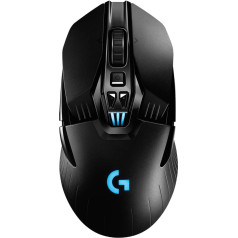 Logitech G903 bezvadu spēļu pele ar bezvadu Powerplay uzlādes tehnoloģiju un Lightspeed), melna