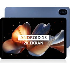 Veidoo 12 collu planšetdators ar Android 13, 16GB (8+8 Expand) RAM + 256GB ROM / 1TB TF spēļu planšetdators, 2K 1200x2000 skārienjūtīgais planšetdators, astoņkodolu procesors, 7000mAh akumulators, 2.4G & 5G WiFi