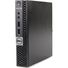 Dell Optiplex 3040 Mini dators Intel i5-6400T RAM 8GB SSD 240GB HDMI Windows 10 Pro (atjaunots)