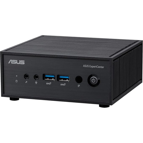 ASUS PN42-BBN200MV Barebone Mini PC (Intel N200 procesors, integrēta Intel UHD Graphics, WiFi 6, Bluetooth 5.0, ar audio mikroshēmu, bez operētājsistēmas, VGA) Melns