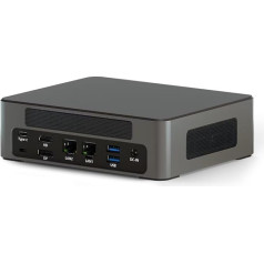 WEIDIAN Mini PC Gaming 13. paaudzes i7 1360P (līdz 5,0 GHz) Mini galddators Win 11 Pro 16GB DDR5 512GB NVME SSD, Mini dators Trīs displeji (HD/Type-C/8K DP) WiFi 6 & BT 5.2 USB 3.2 Dual 2.5Gbe LAN