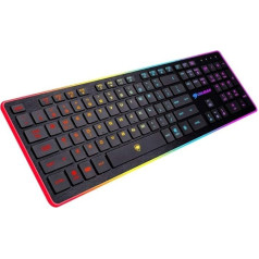 Cougar Vantar Slim Scissor rgb Gaming Tastatur - Schweizer Layout