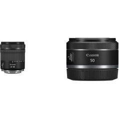 CANON Objectif RF 24-105mm f/4-7.1 is STM & Objectif RF 50mm f/1.8 STM