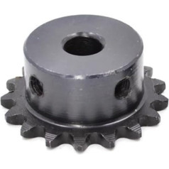 OSSIL Misiņa zobrats CNC darbgalds 1pc 04C Sprocket 27-40 zobu tērauda 8mm-15mm Bore Industrial Sprocket Motor Chain Drive Sprocket (izmērs: 12mm, krāsa: 38 zobi)