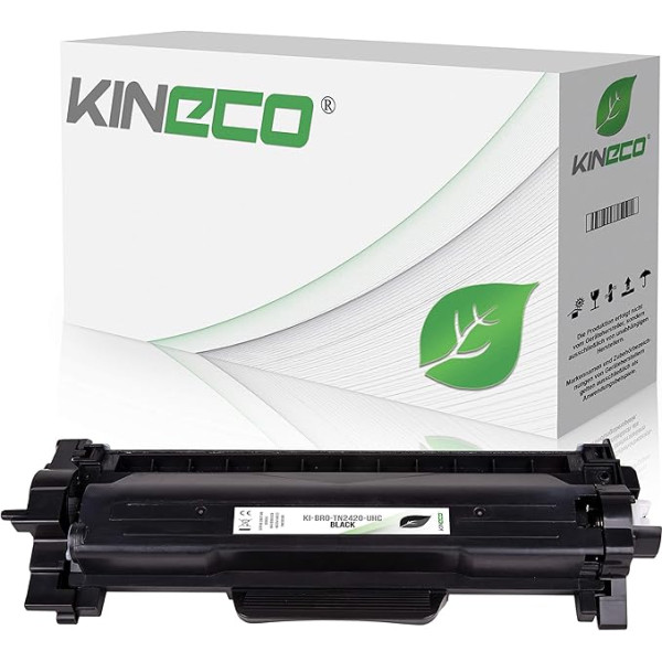 Kineco Toner XXL keičia Brother TN2420 TN2410 dvigubos talpos 6000 puslapių Brother HL-L2350DW HL-L2370DN HL-L2370DW HL-L2375DW HL-L2310D MFC-L2710DW