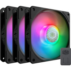 Cooler Master SickleFlow 120 V2 ARGB 3-in-1 Square Frame Sealed Bearing Fan 120mm PWM