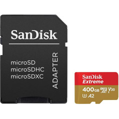 SanDisk Extreme microSDHC 3 Rescue Pro Deluxe atmiņas karte, sarkana/zelta