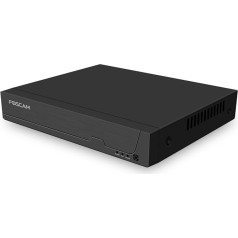 DVR Full HD 5MP 8-Way PoE digitālais ierakstītājs Foscam